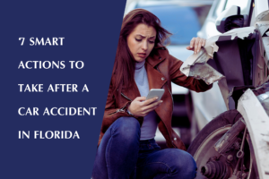 Woman takes action after a car accident in Florida