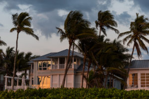 Florida house before a hurricane