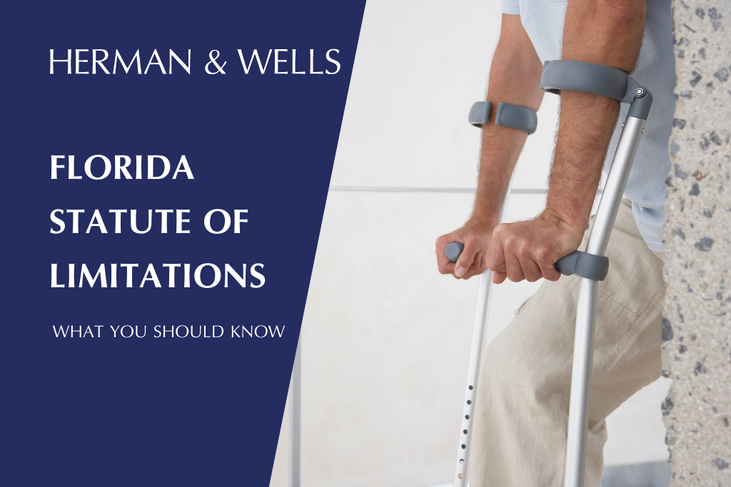 Injured man learns about Florida's Statute of Limitations from PI attorney