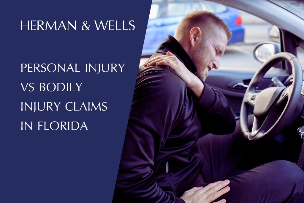 Man files bodily injury claim after car accident in Florida