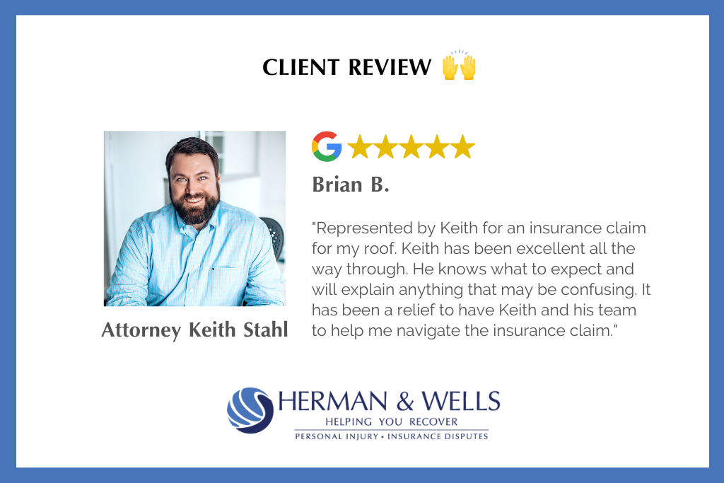 Client review from past insurance dispute case in Florida
