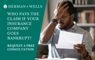 Florida policyholder learns his insurance company is bankrupt.