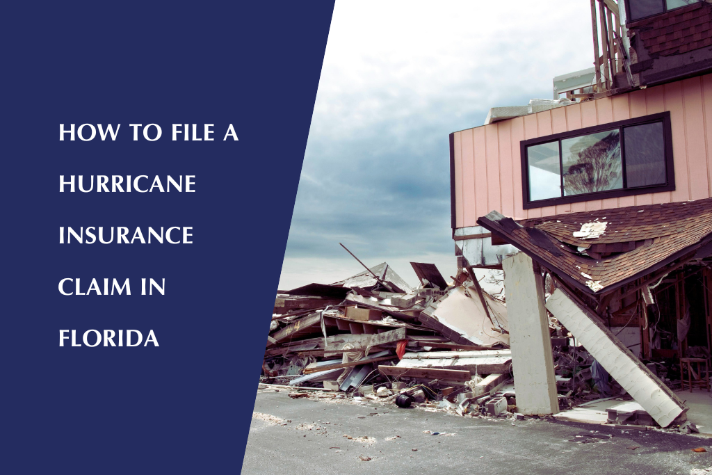 Florida homeowner files hurricane insurance claim after Hurricane Ian