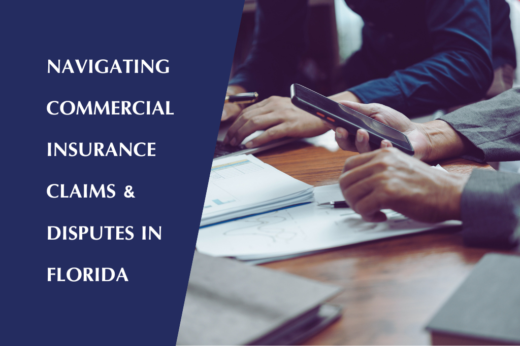 Florida executives call an attorney after their commercial insurance claim is denied