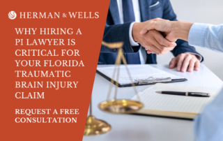 Man hires a personal injury lawyer for traumatic brain injury case in Florida.