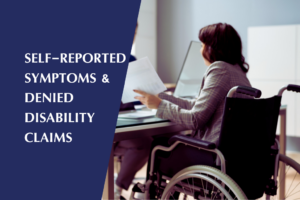 Handicapped woman consulting with an ERISA attorney over denied disability claim