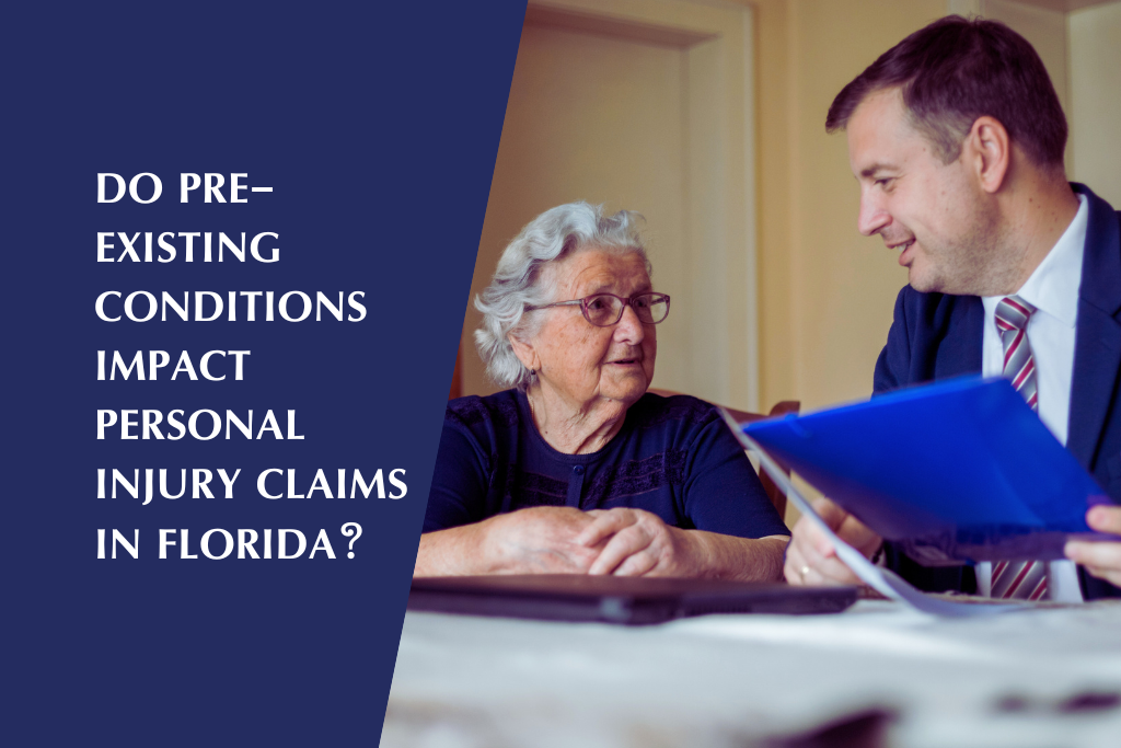 PI attorney explains how pre-existing conditions may affect his client's personal injury case.