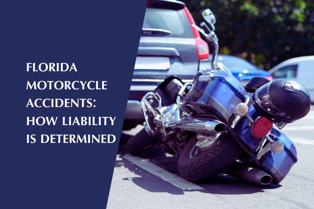 Motorcycle accident liability can be determined through an experienced lawyer's help.