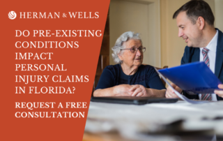 PI attorney explains how pre-existing conditions may affect his client's personal injury case.