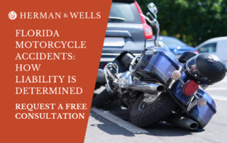 Motorcycle accident liability can be determined through an experienced lawyer's help.