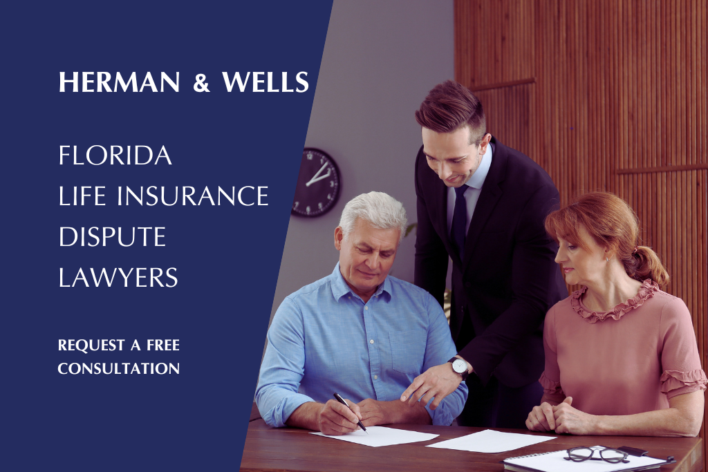Couple consult with an experienced attorney for their Florida life insurance dispute.