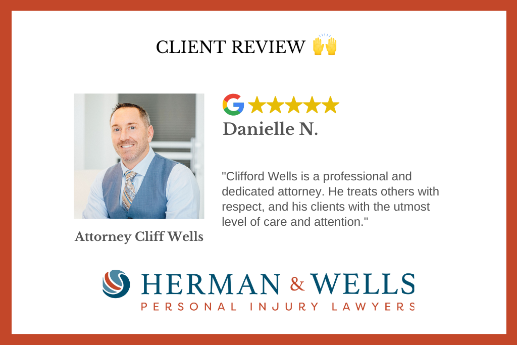Client review from past personal injury case in Florida.