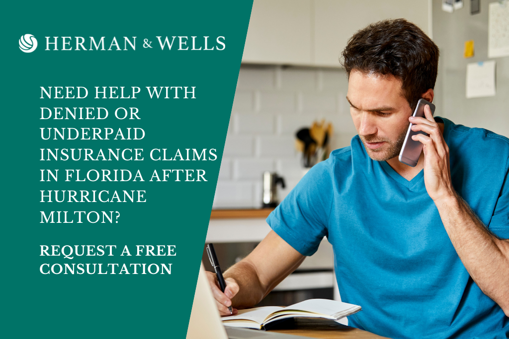 Hurricane Milton’s Aftermath: How To Handle Denied Or Underpaid Insurance Claims In Florida
