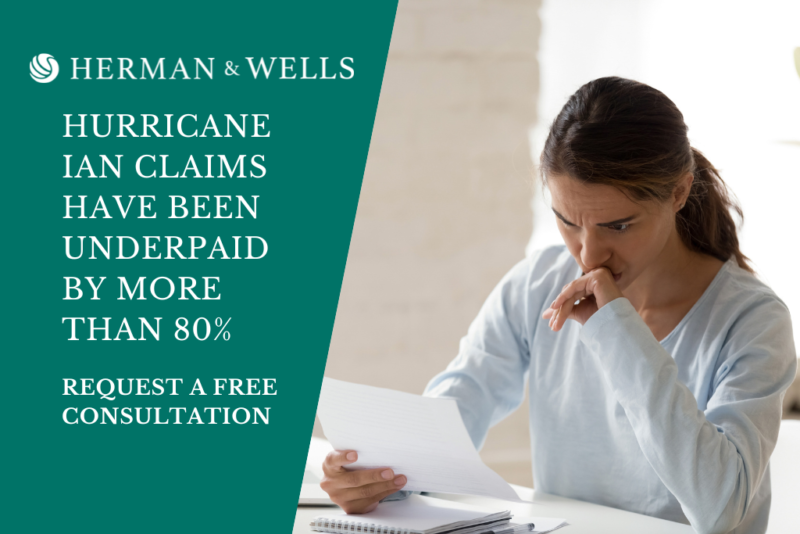 Hurricane Ian Claims Have Been Underpaid By More Than 80%