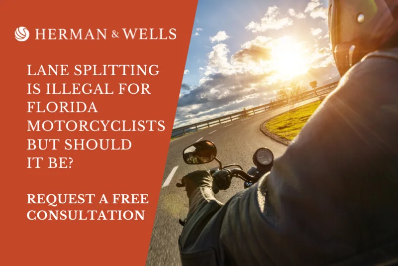 Lane Splitting Is Illegal For Florida Motorcyclists But Should It Be?